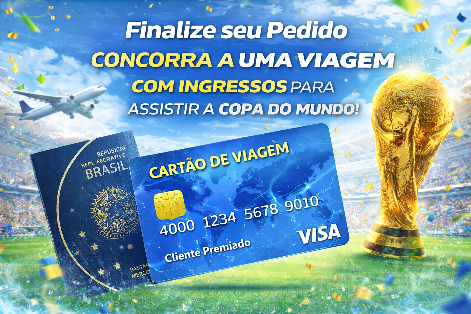 PROMOÇAO PREÇO DE CUSTO - Camiseta do Brasil Amarela Oficial 2026 - Oferta de Lançamento! 🔥